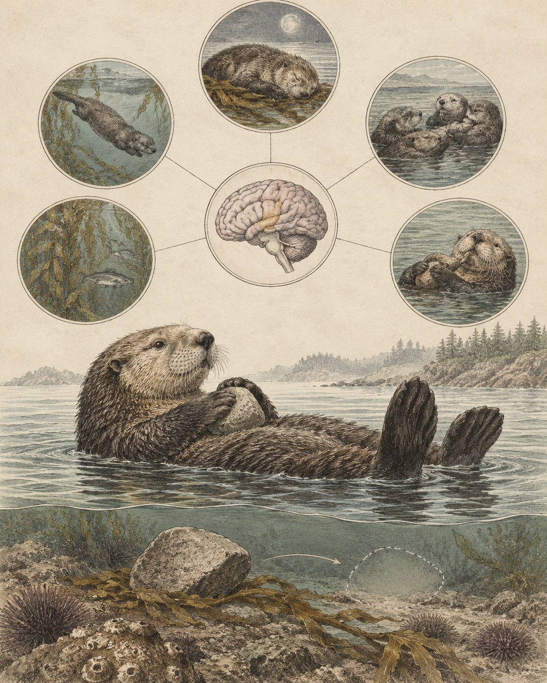Vintage CWOB scientific illustration for When Your Body Changes the Plan