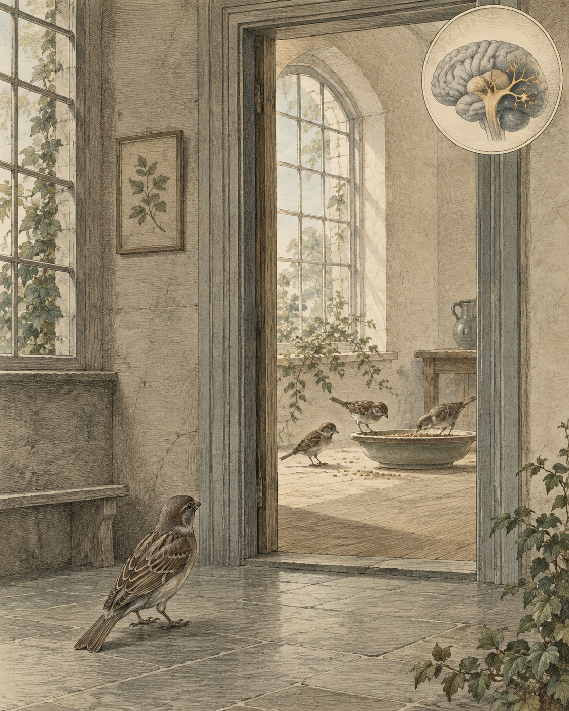 Vintage CWOB scientific illustration for Proximity Changes Possibility