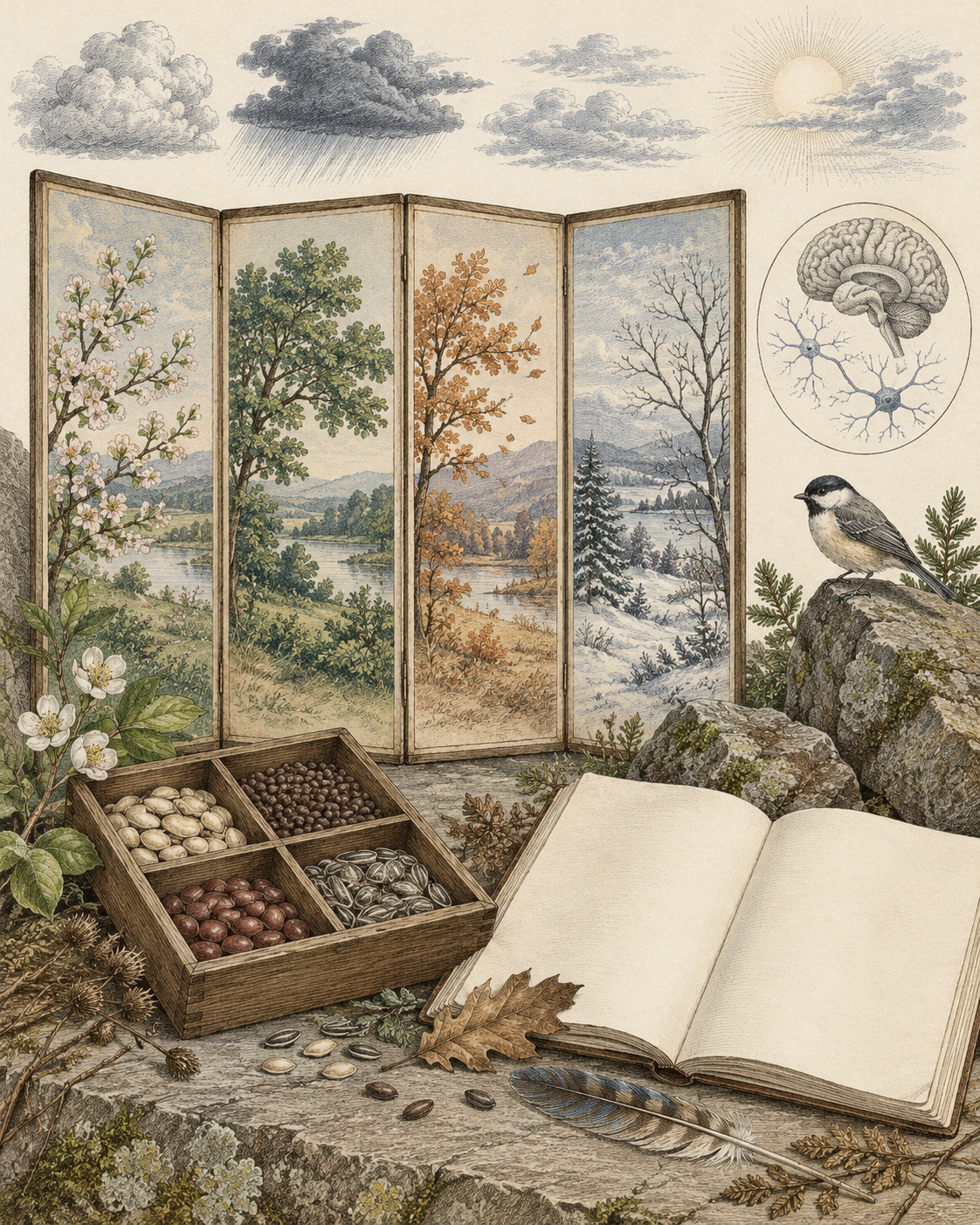 Vintage CWOB scientific illustration for Build a Seasonal Plan