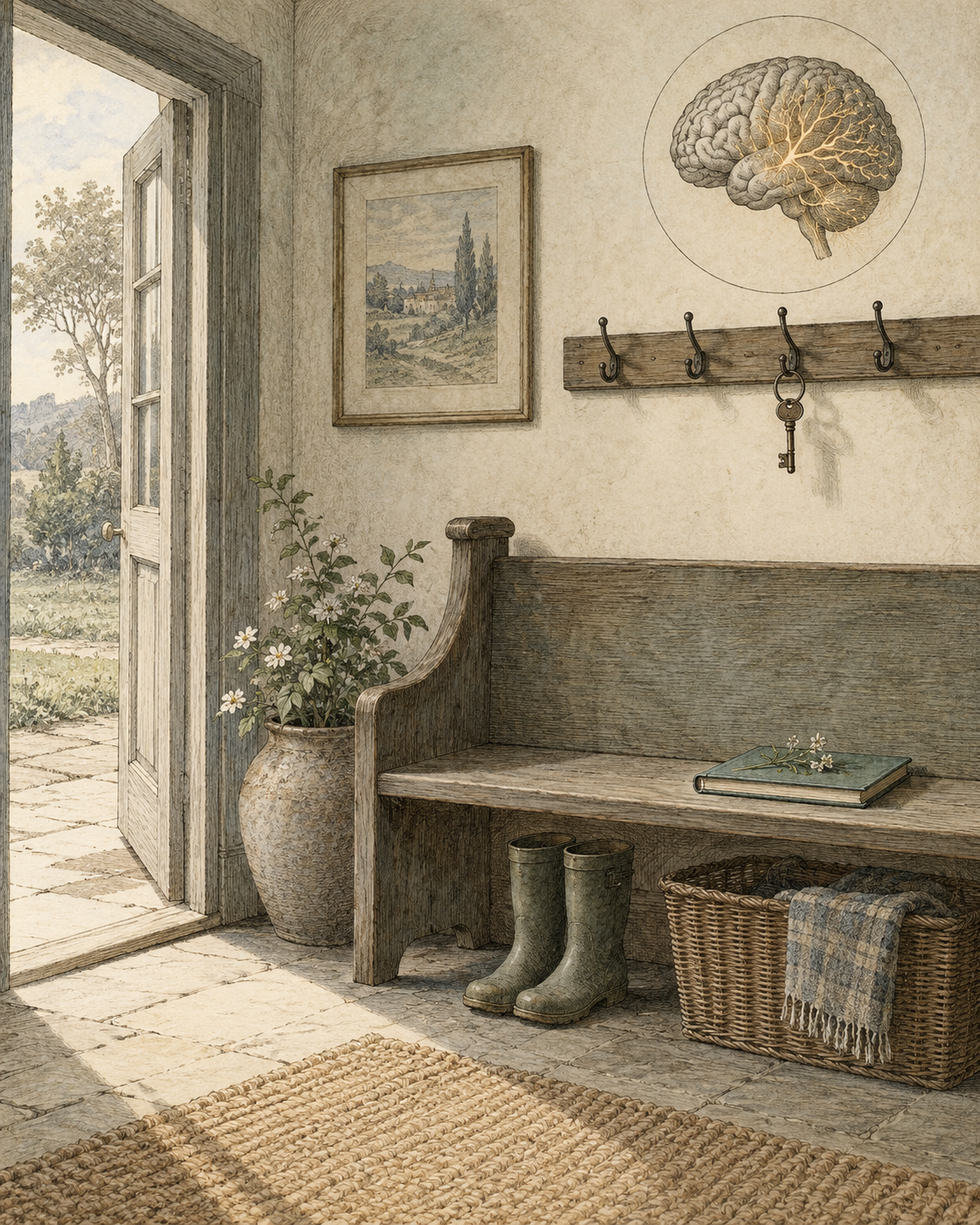 Vintage CWOB scientific illustration for Reliability Is a Form of Care
