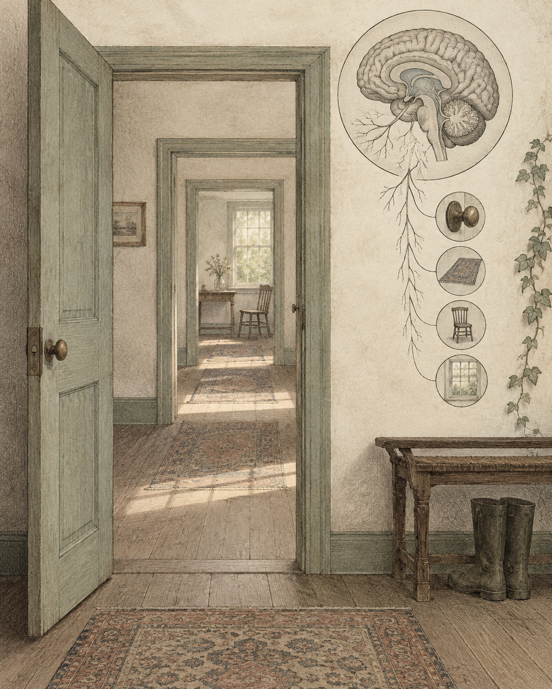 Vintage CWOB scientific illustration for When a Good System Becomes Invisible