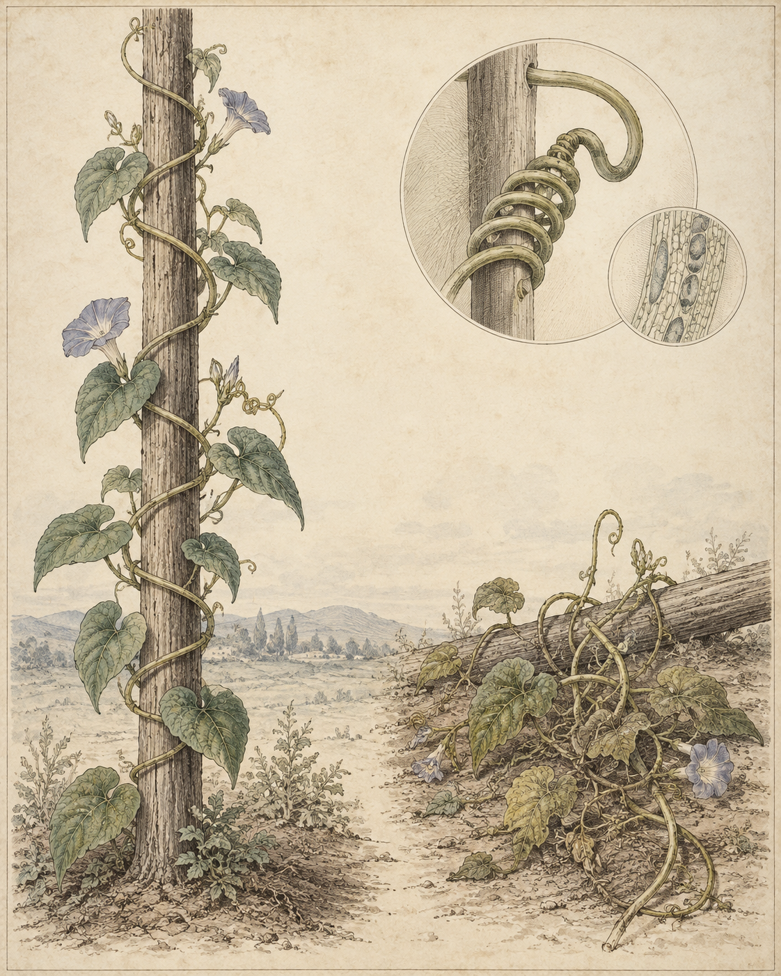 Vintage CWOB scientific illustration for Who Are You Without the Chase?