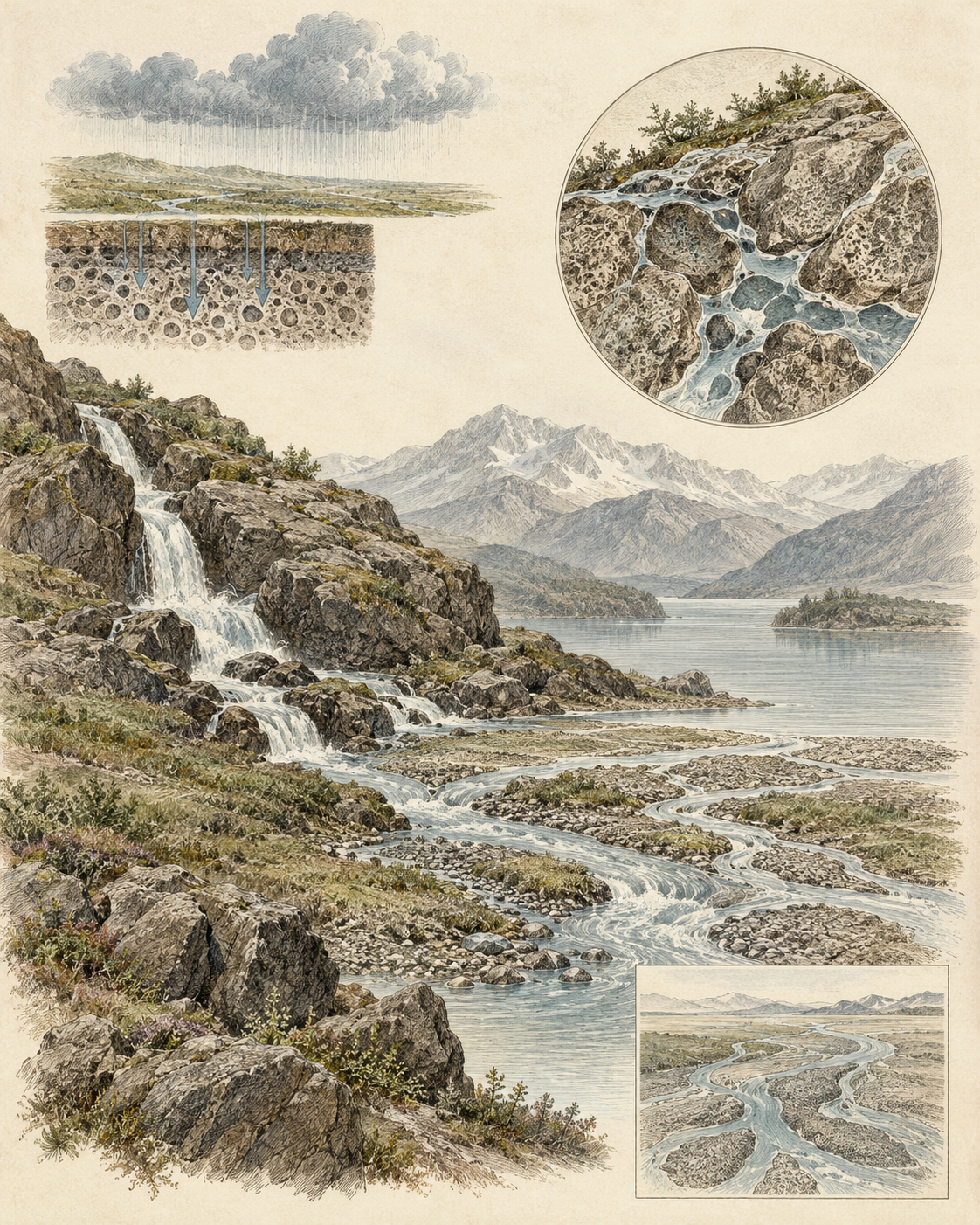 Vintage CWOB scientific illustration for Build Beyond Survival