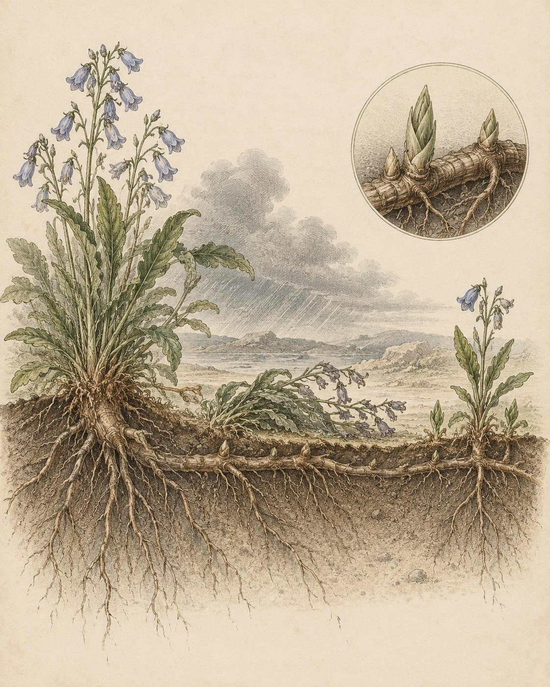 Vintage CWOB scientific illustration for Recovery Is a Skill You Keep