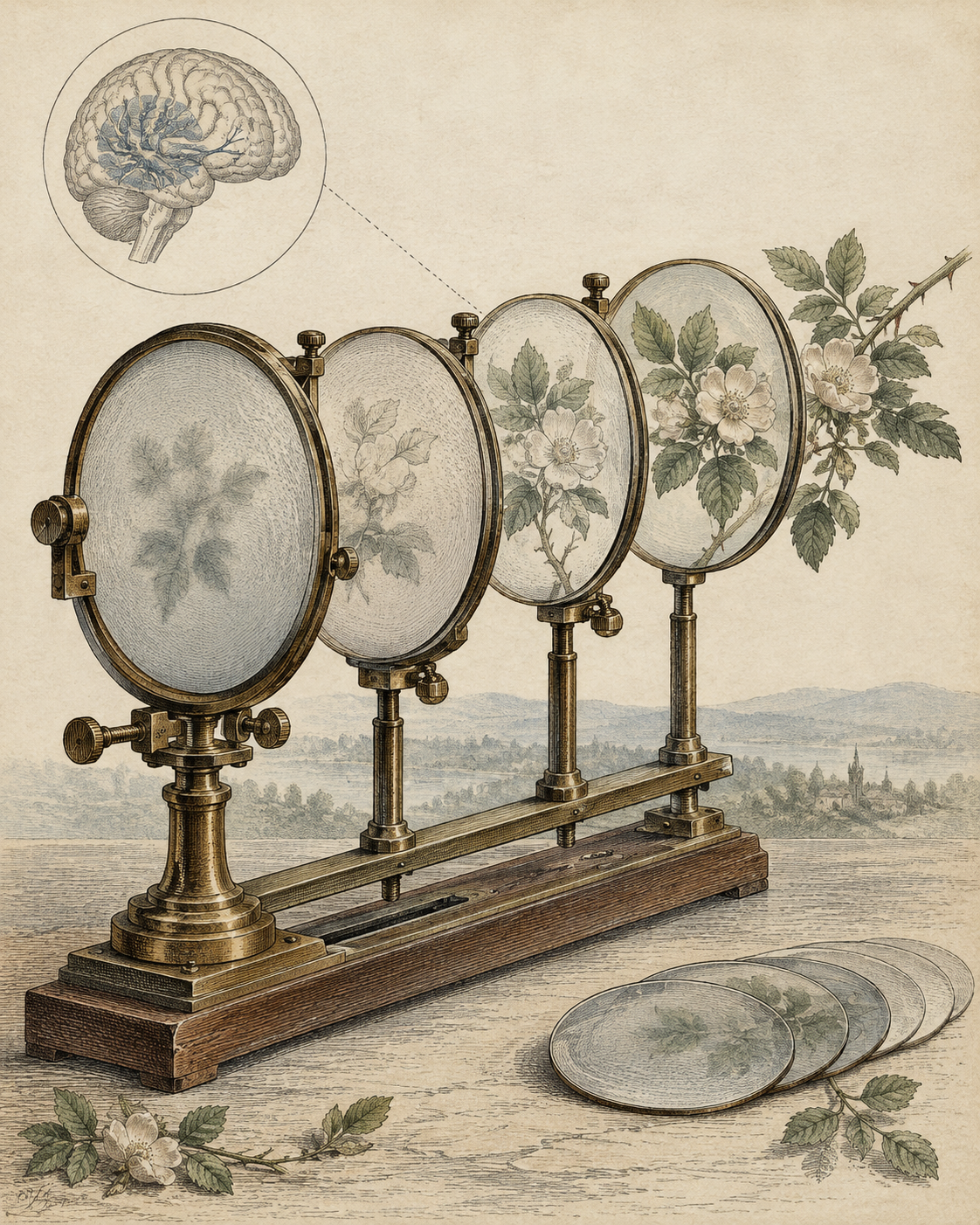 Vintage CWOB scientific illustration for Let People Know the Real Version