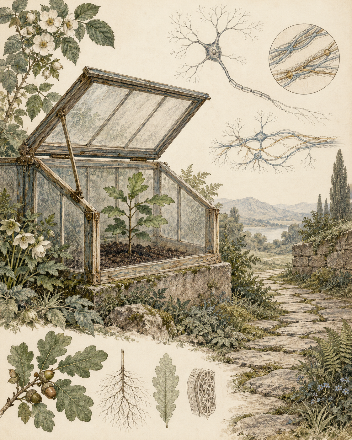 Vintage CWOB scientific illustration for What Still Requires Protection?
