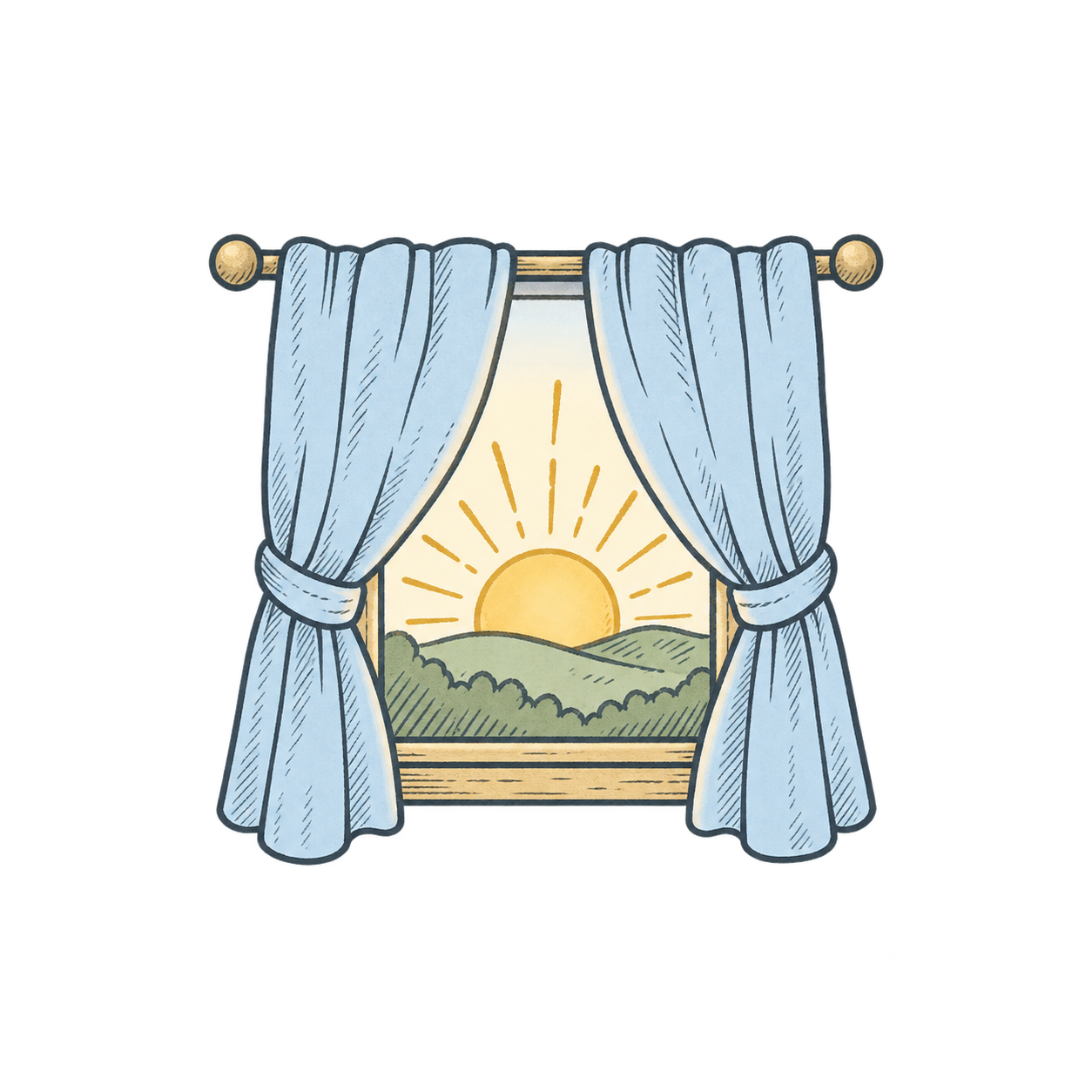 Illustrated icon: better mornings