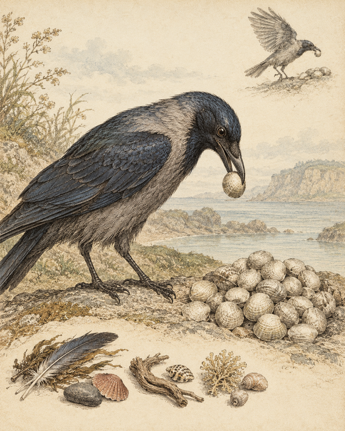 Vintage CWOB scientific illustration for When Money Becomes the Score
