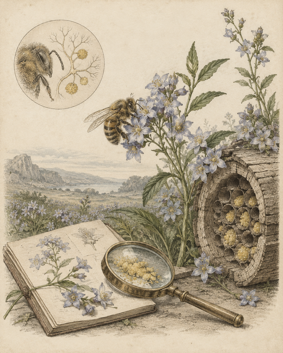 Vintage CWOB scientific illustration for The Reward of Being Needed