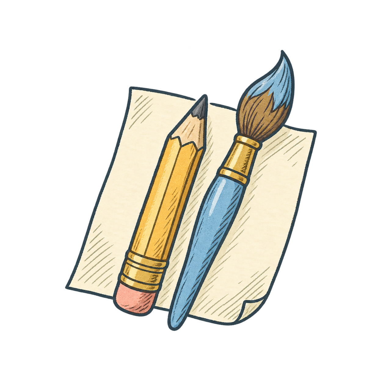Illustrated icon: making something worthwhile