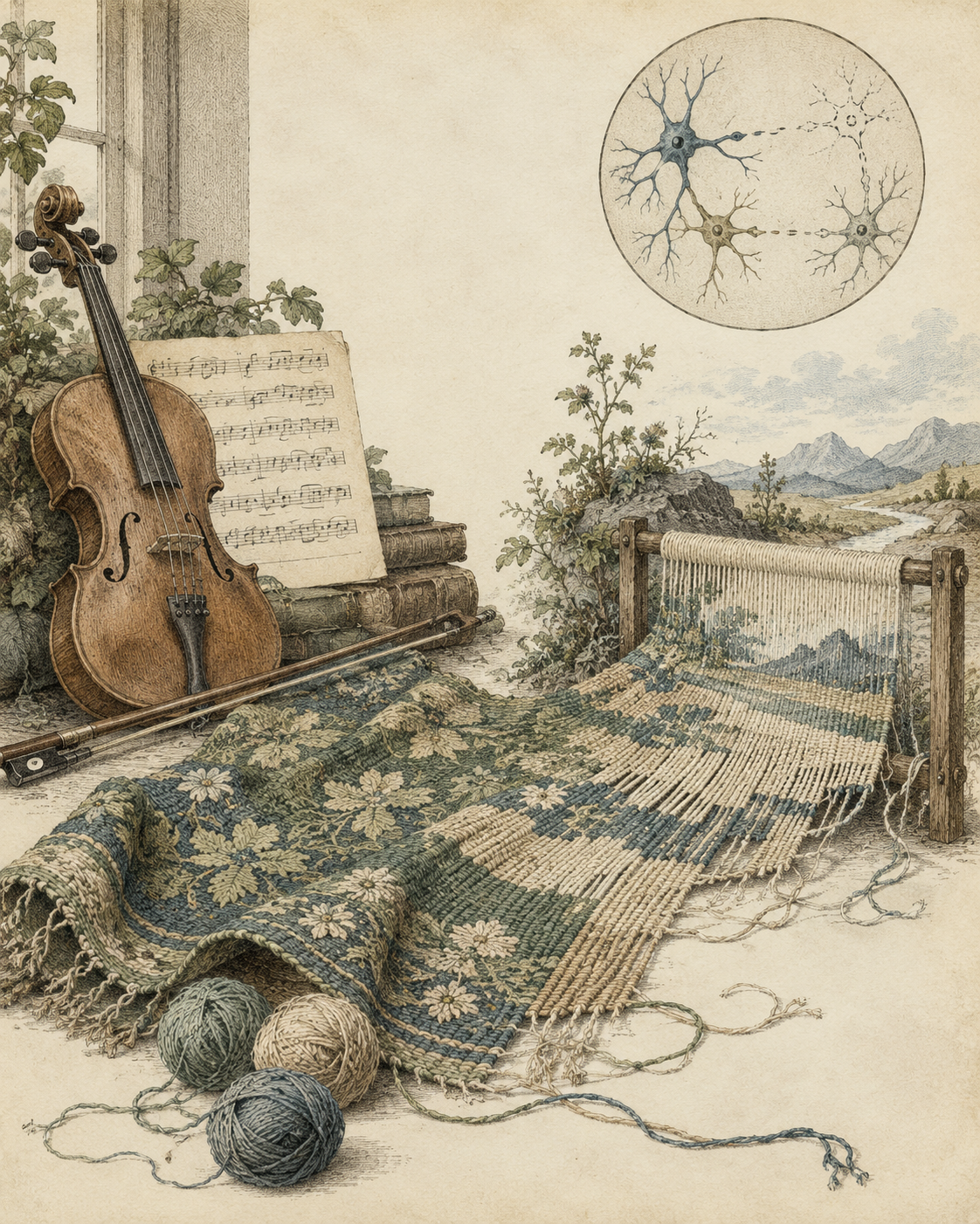 Vintage CWOB scientific illustration for Rebuild the Model After a Major Life Shift