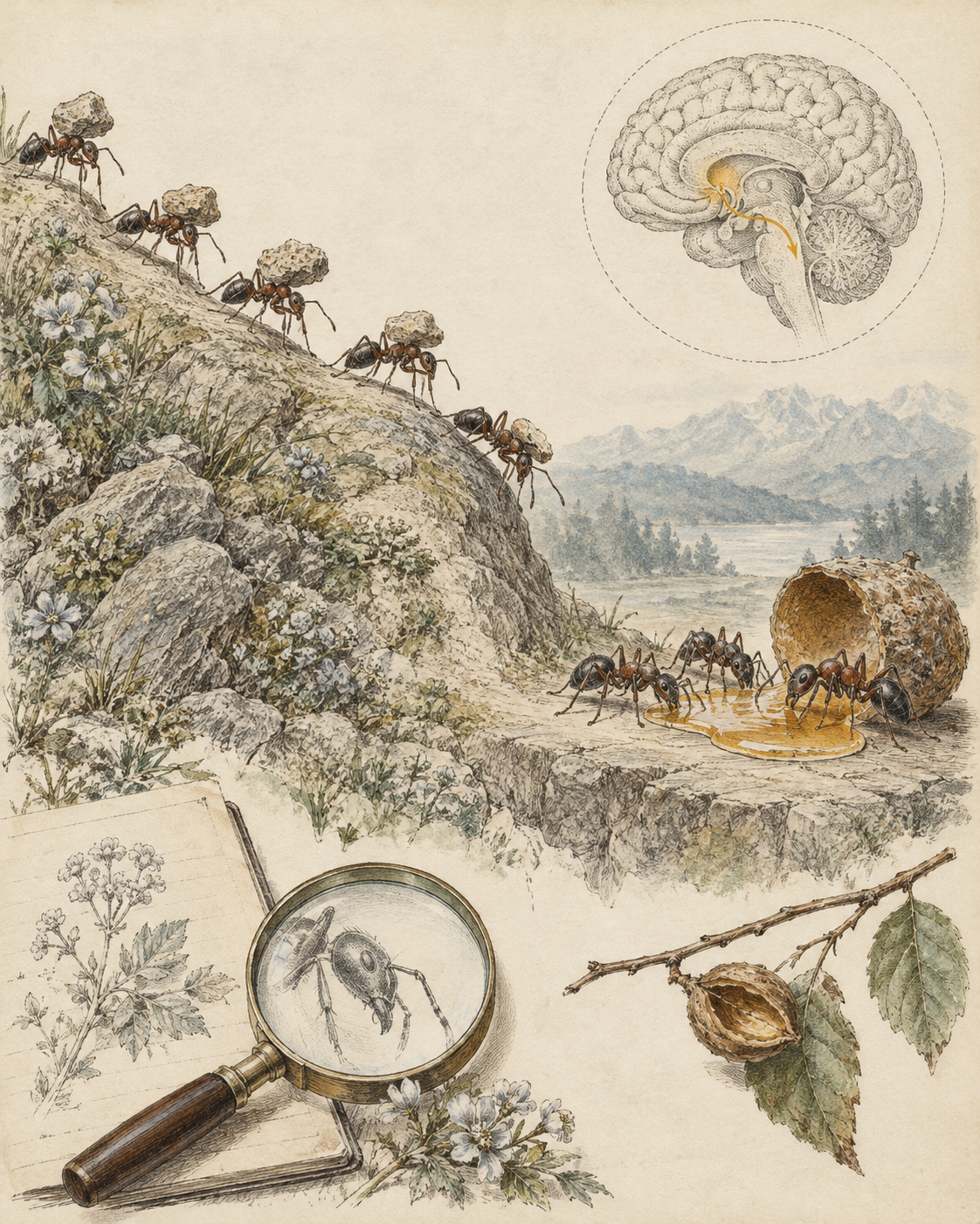 Vintage CWOB scientific illustration for Overpacked Days Create Predictable Weak Points