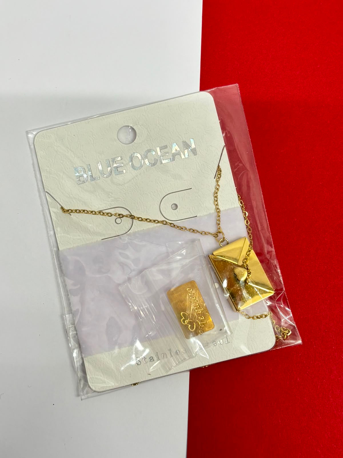 Collar Carta de amor.