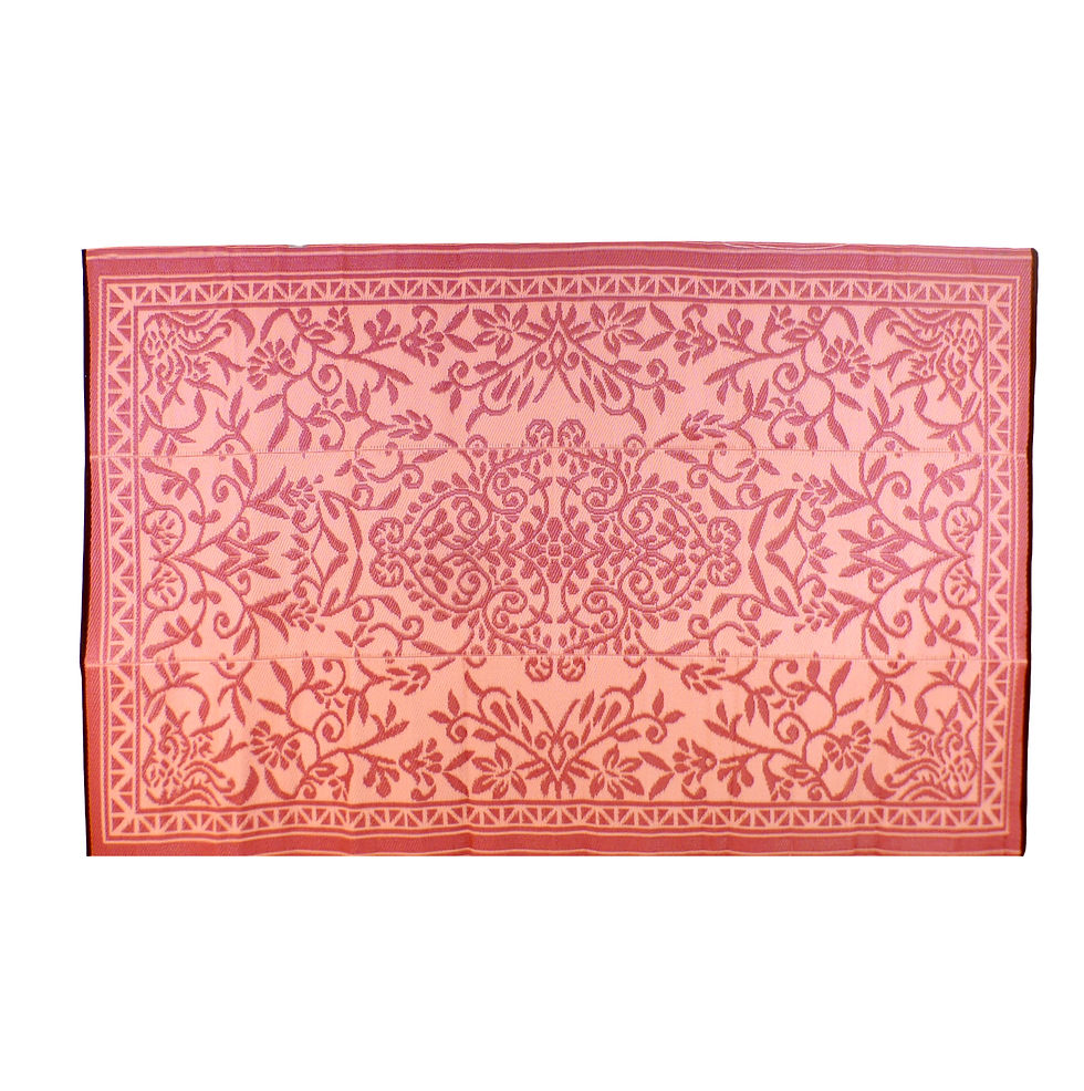 Grand tapis outdoor ROSE – côté verso