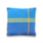 Housse de coussin décorative tissée main