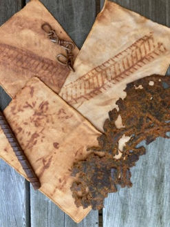 September Mini 3 - RUST DYEING