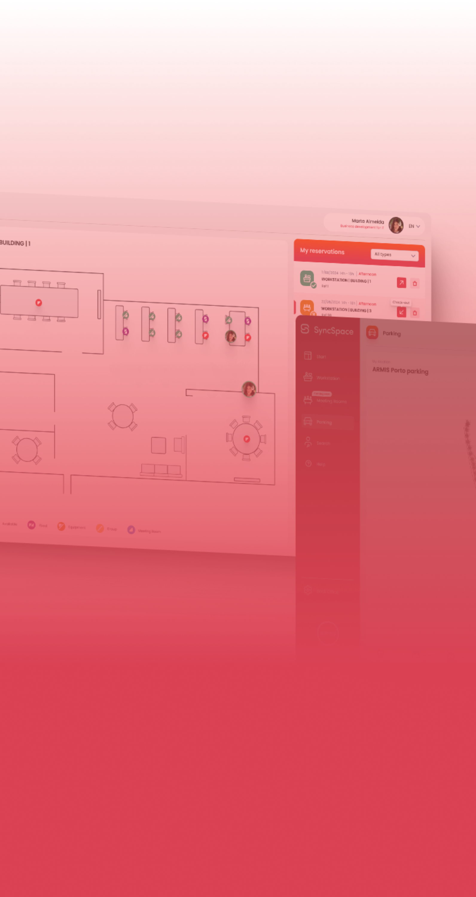syncspace screen