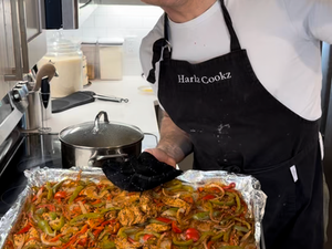 Sheet Pan Chicken Fajitas