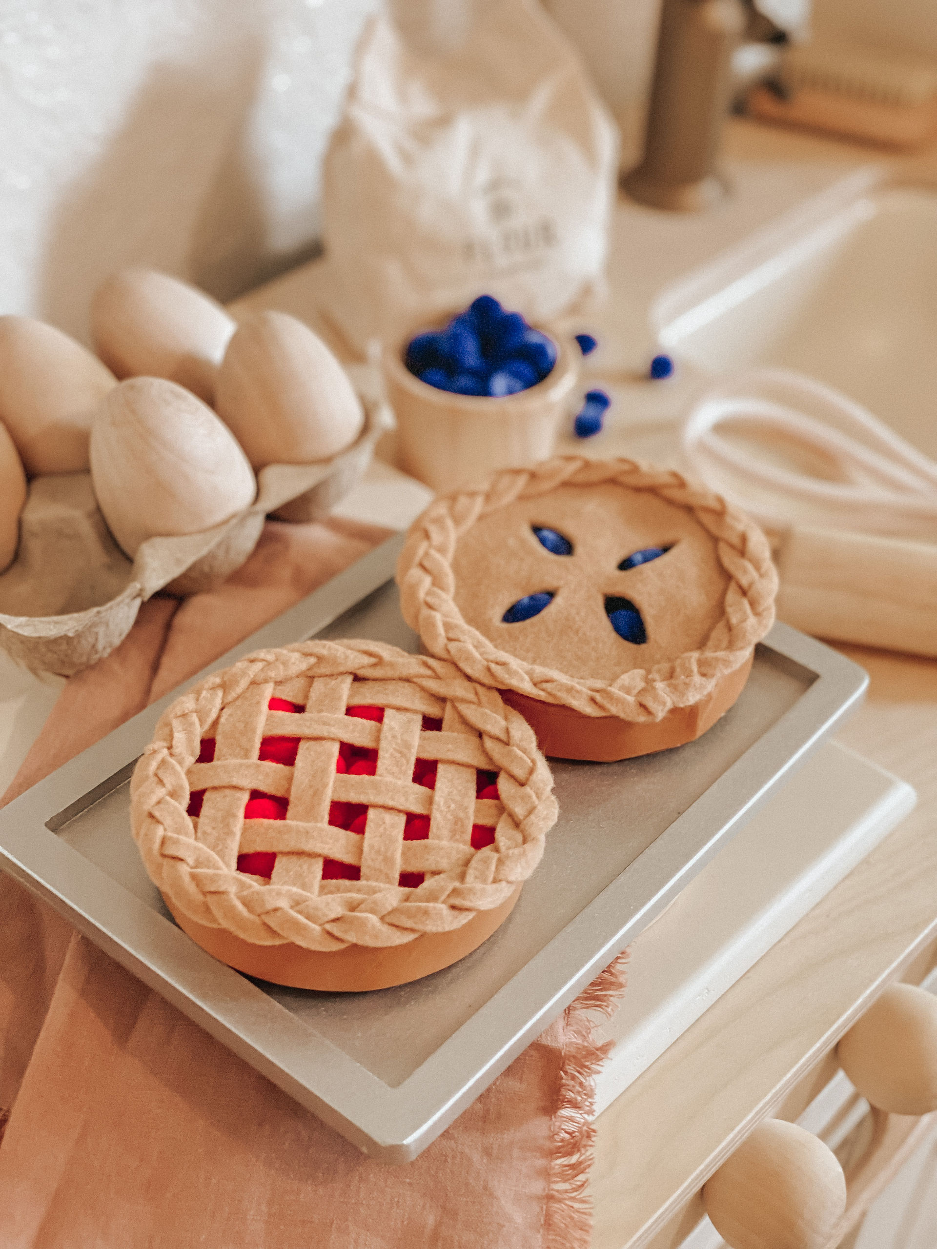 DIY Felt Pies