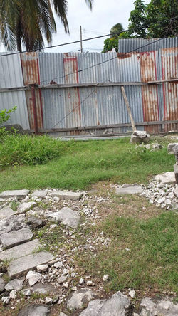 Back Yard - rear wall