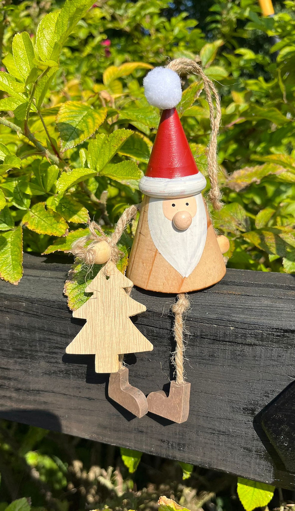 Thumbnail: Wooden Cone Santa