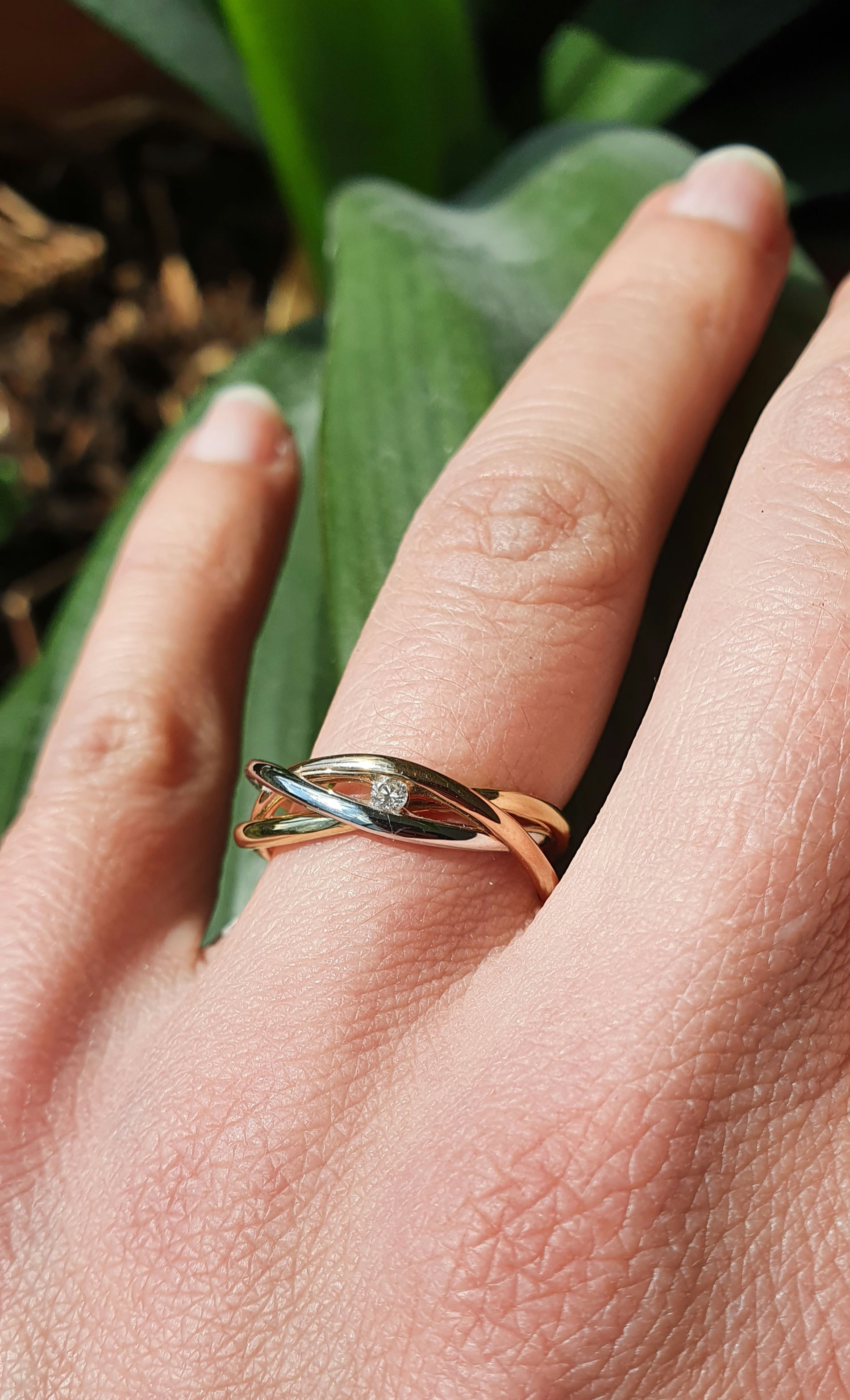 Bague Entrelacs 3ors