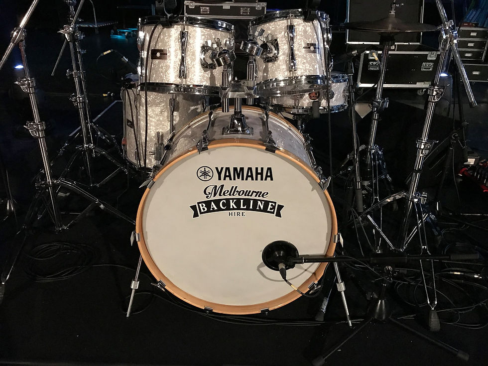 Yamaha recording custom drum kit
