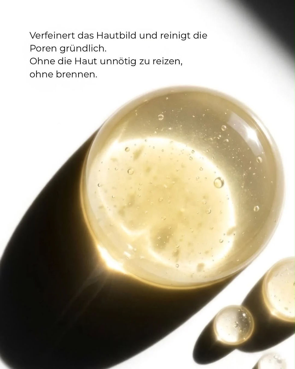 Bild von mehreren Tropfen eines CIRCADIA Produkts unterstützendem Text von den Vorteilen