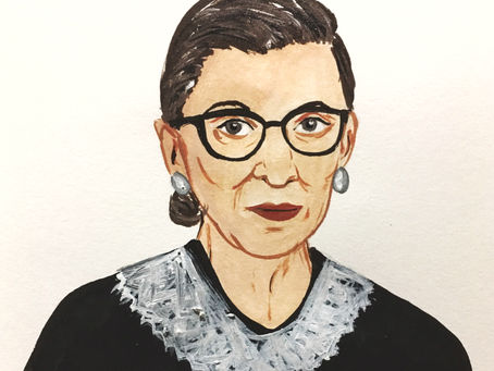 How many years did Ruth Bader Ginsburg serve on the Supreme Court?