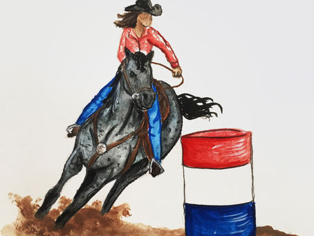 When did barrel racing start?