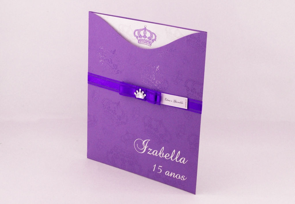 CONVITE ANA HELENA - 15 ANOS