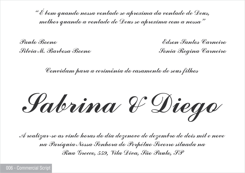 006 Commercial Script