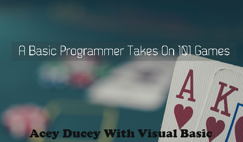 Acey Ducey game, visual basic from 101 games for BASIC