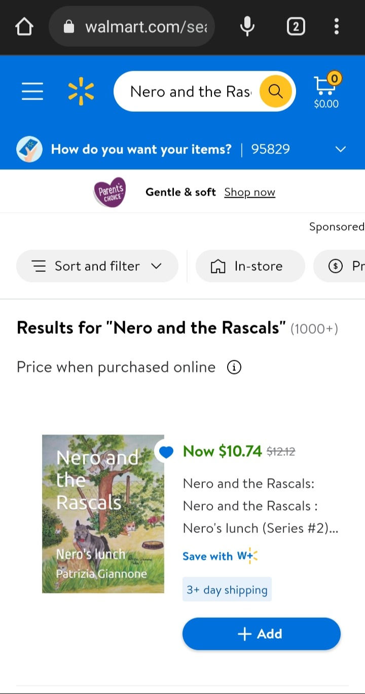 Sul sito della Walmart in tutto il mondo