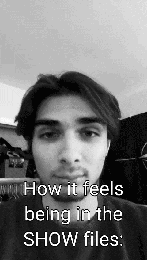 Everet SHOW files reaction.gif