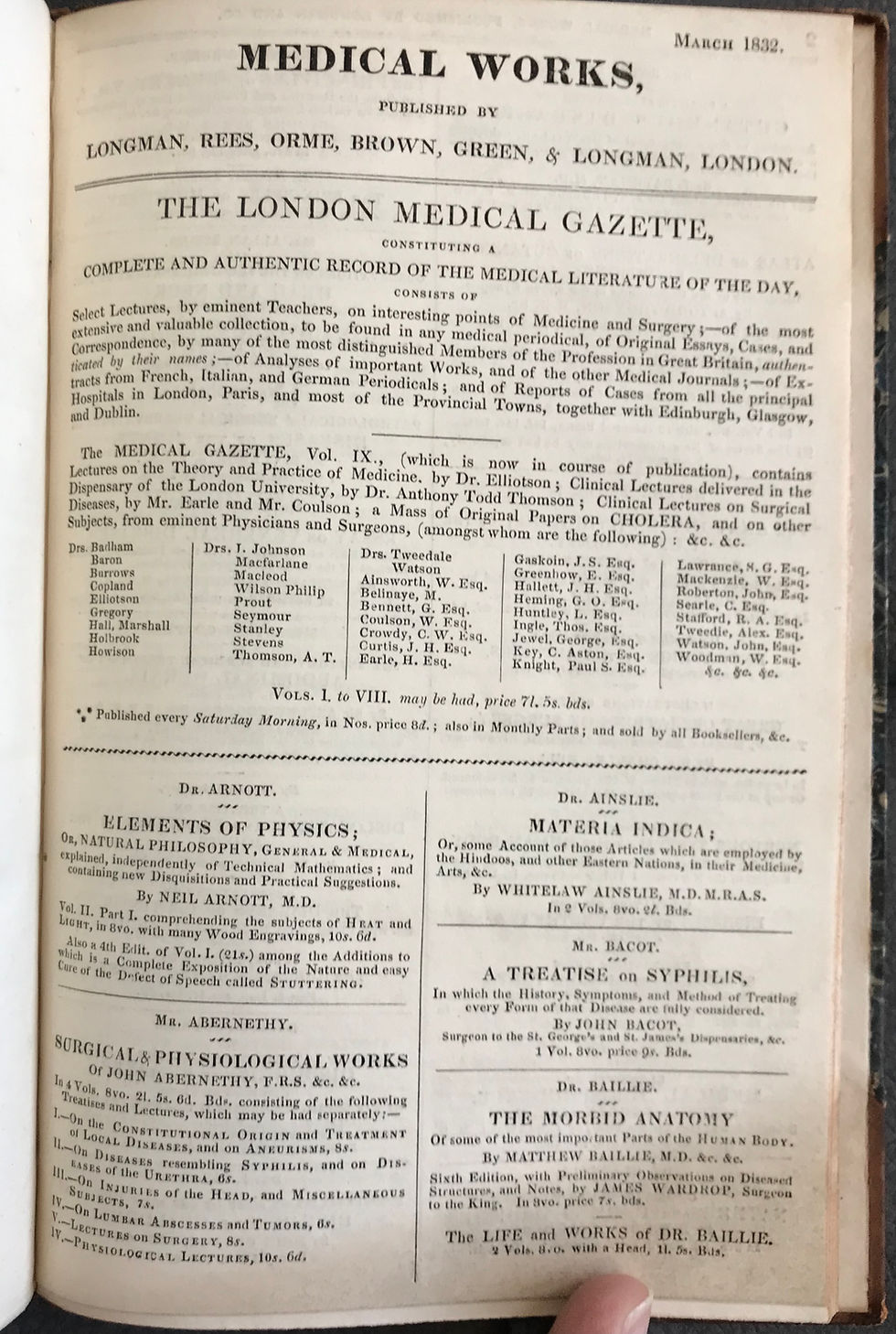 Thumbnail: Earle, on Burns, 1832