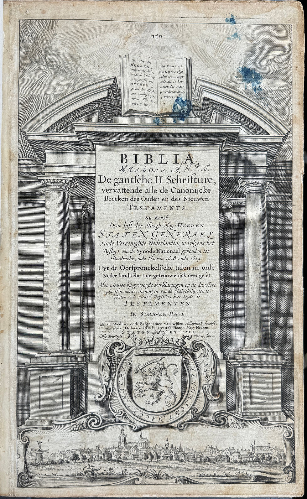 Thumbnail: Folio Dutch Bible, 1649
