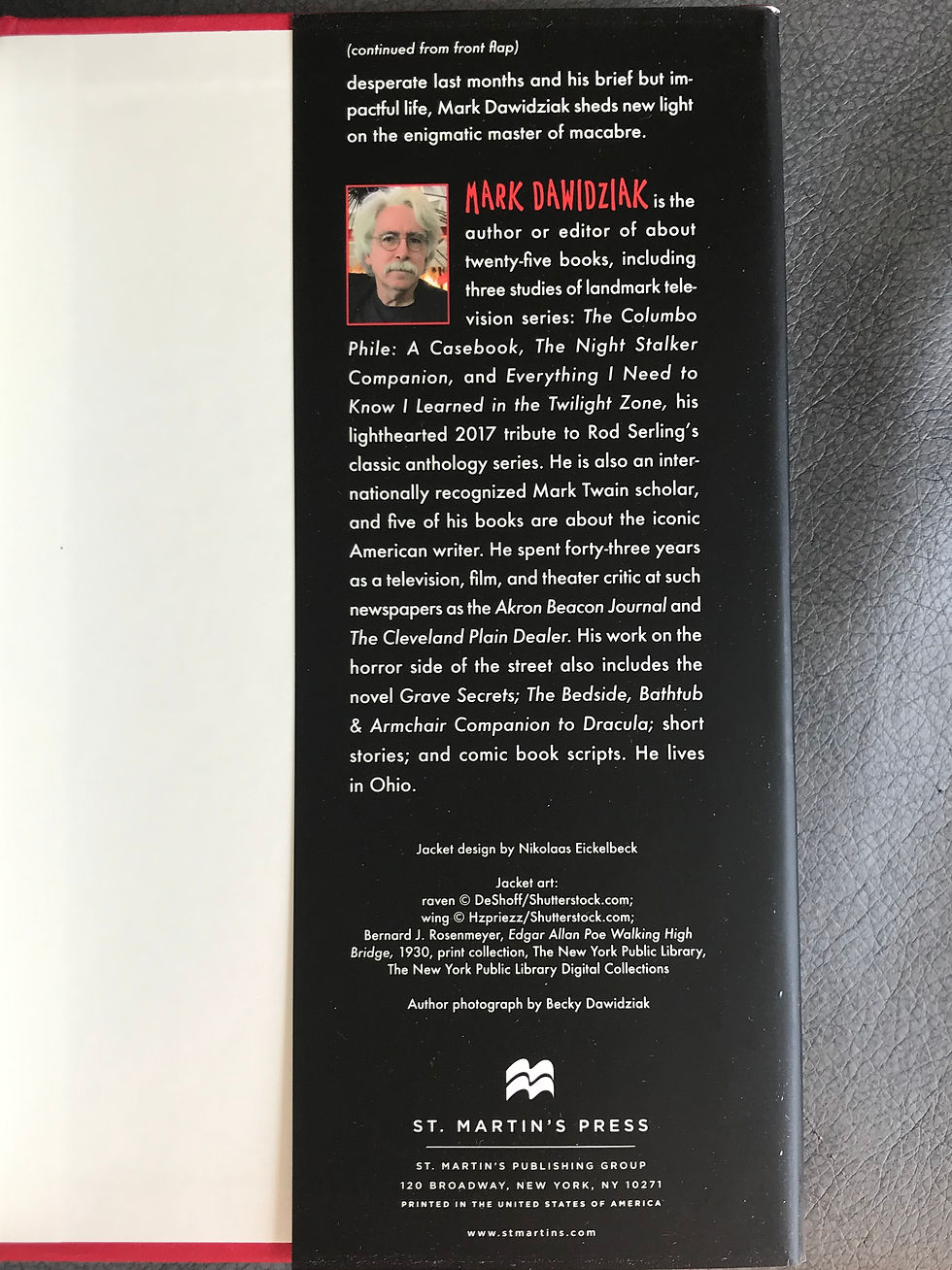 Thumbnail: Dawidziak, Mystery of Mysteries, signed hardcover