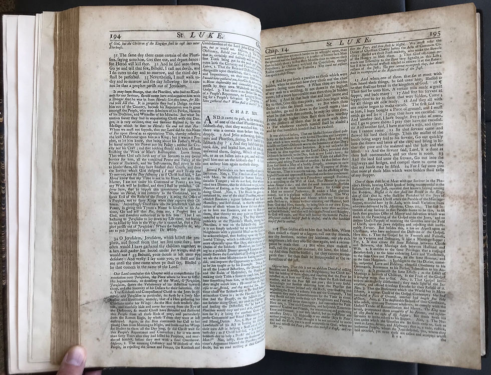 Thumbnail: Burkitt, On the New Testament,(not after 1792)