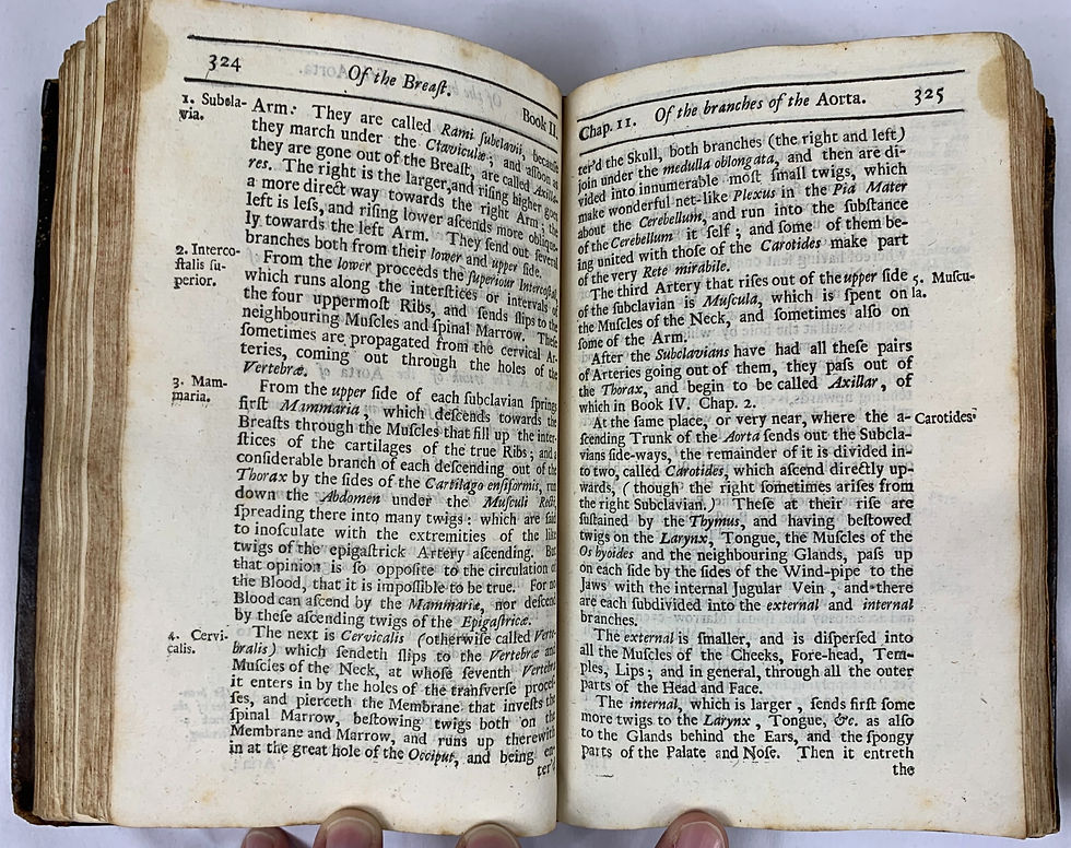 Thumbnail: Gibson, Anatomy of Humane Bodies Epitomized, 5th ed, 1697