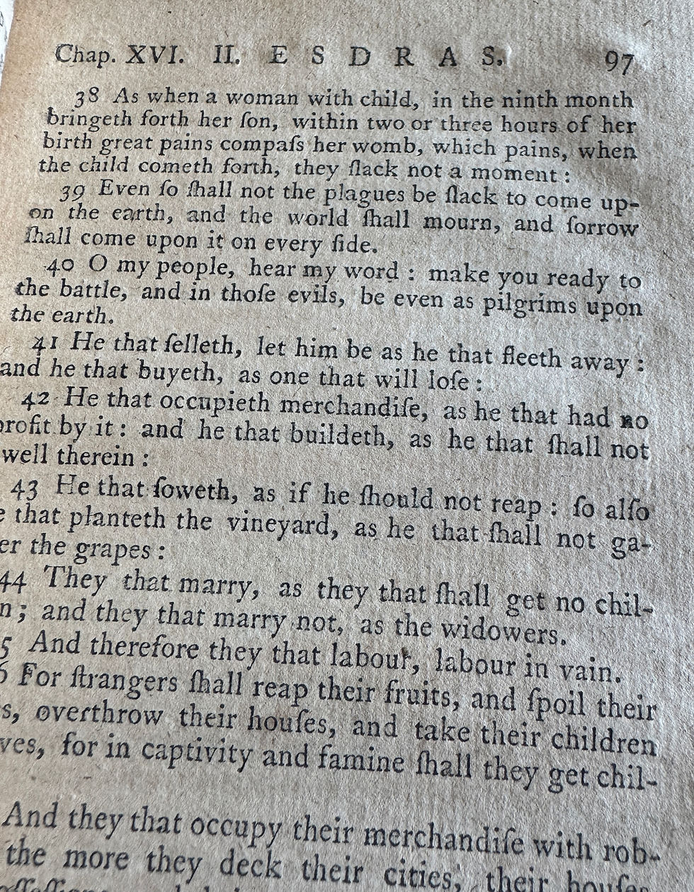 Thumbnail: The Apocrypha, 1763