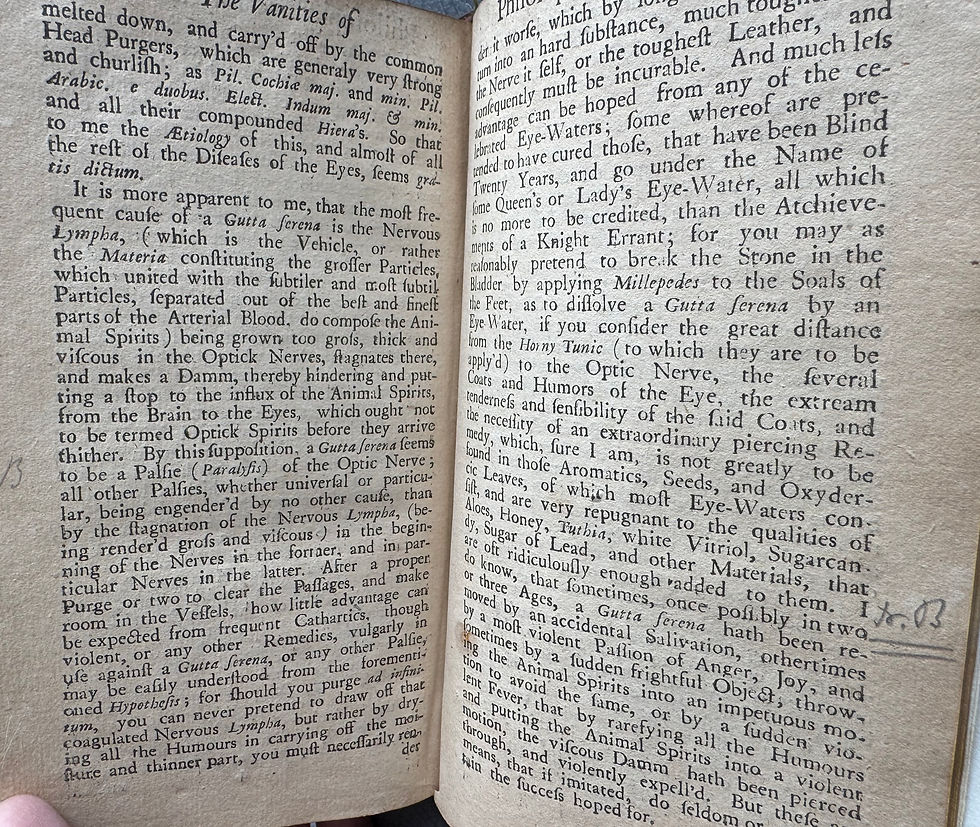 Thumbnail: Harvey, Vanities of Philosophy and Physick, 1702