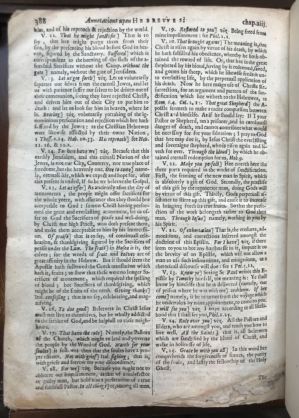 Thumbnail: Diodati, Annotations upon the Bible, 1648