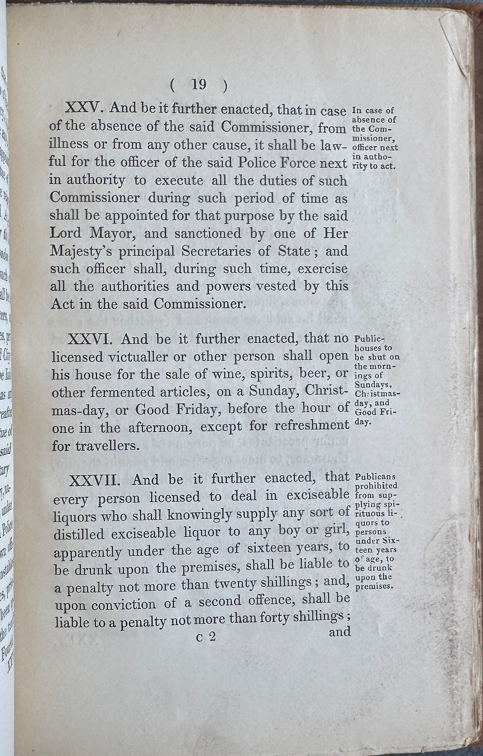 Thumbnail: Regulating the Police, 1839