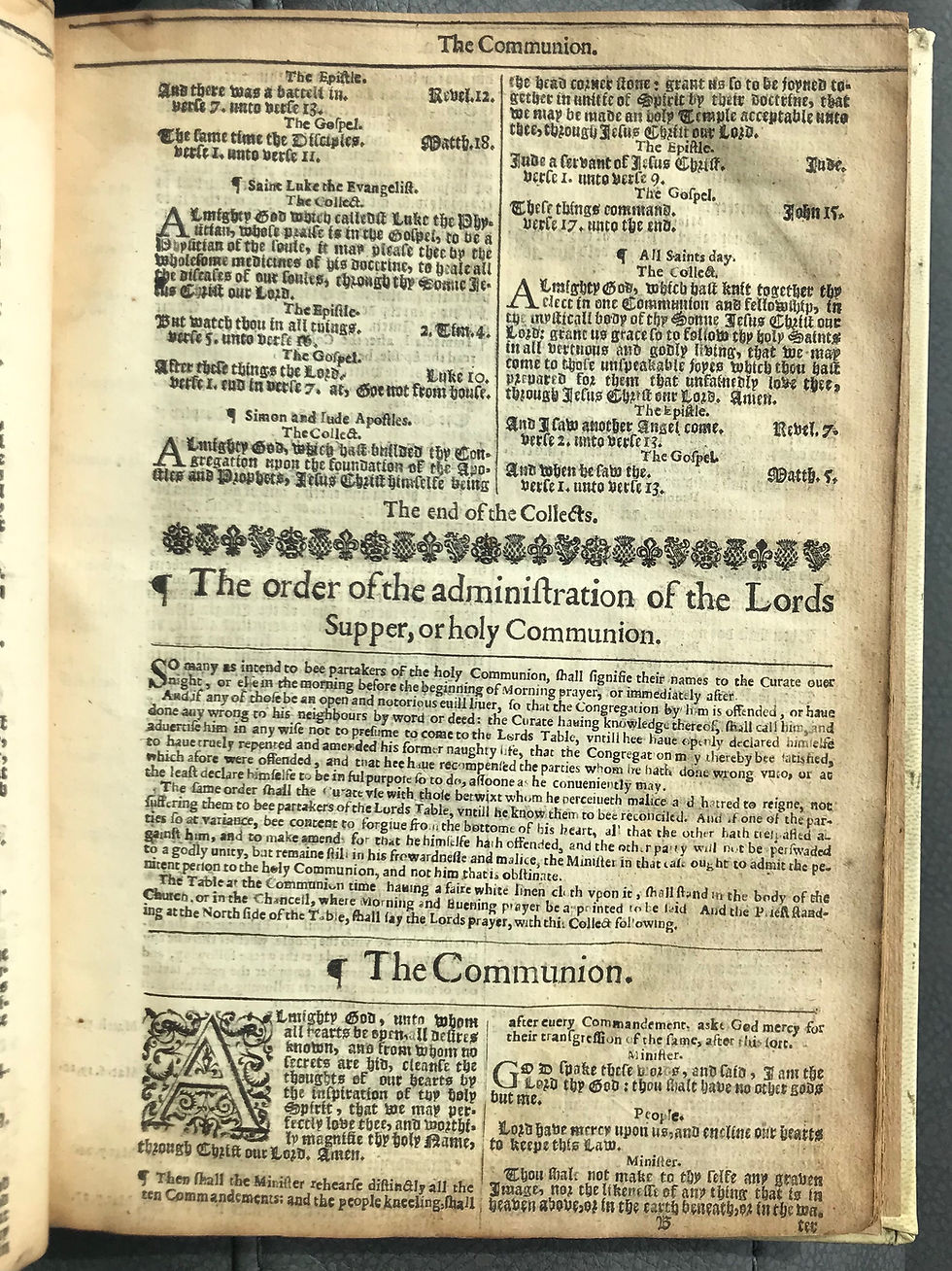 Thumbnail: Book of Common Prayer, 1636