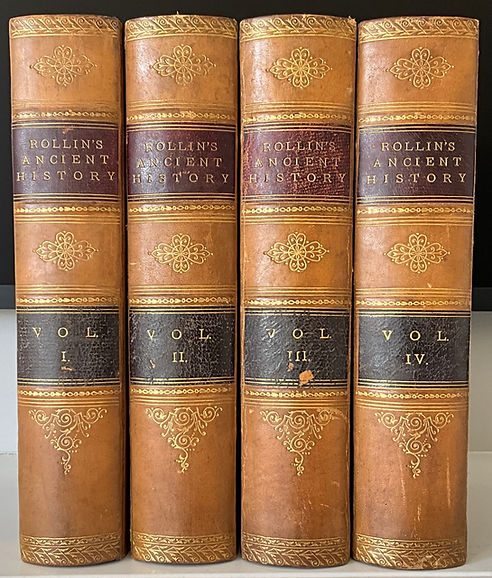 Charles Rollin's Ancient History 1812　古書 Charles Rollin's Ancient History 1812 古書 Charles Rollin for sale