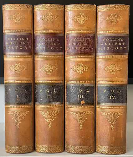 Rollin's Ancient History 1729　古書 Rollin's Ancient History 1729 古書