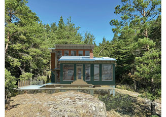 Holiday House Concept for Studying Technical Drawing