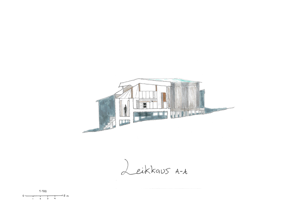 Det Simonssonska Huset - Section A-A