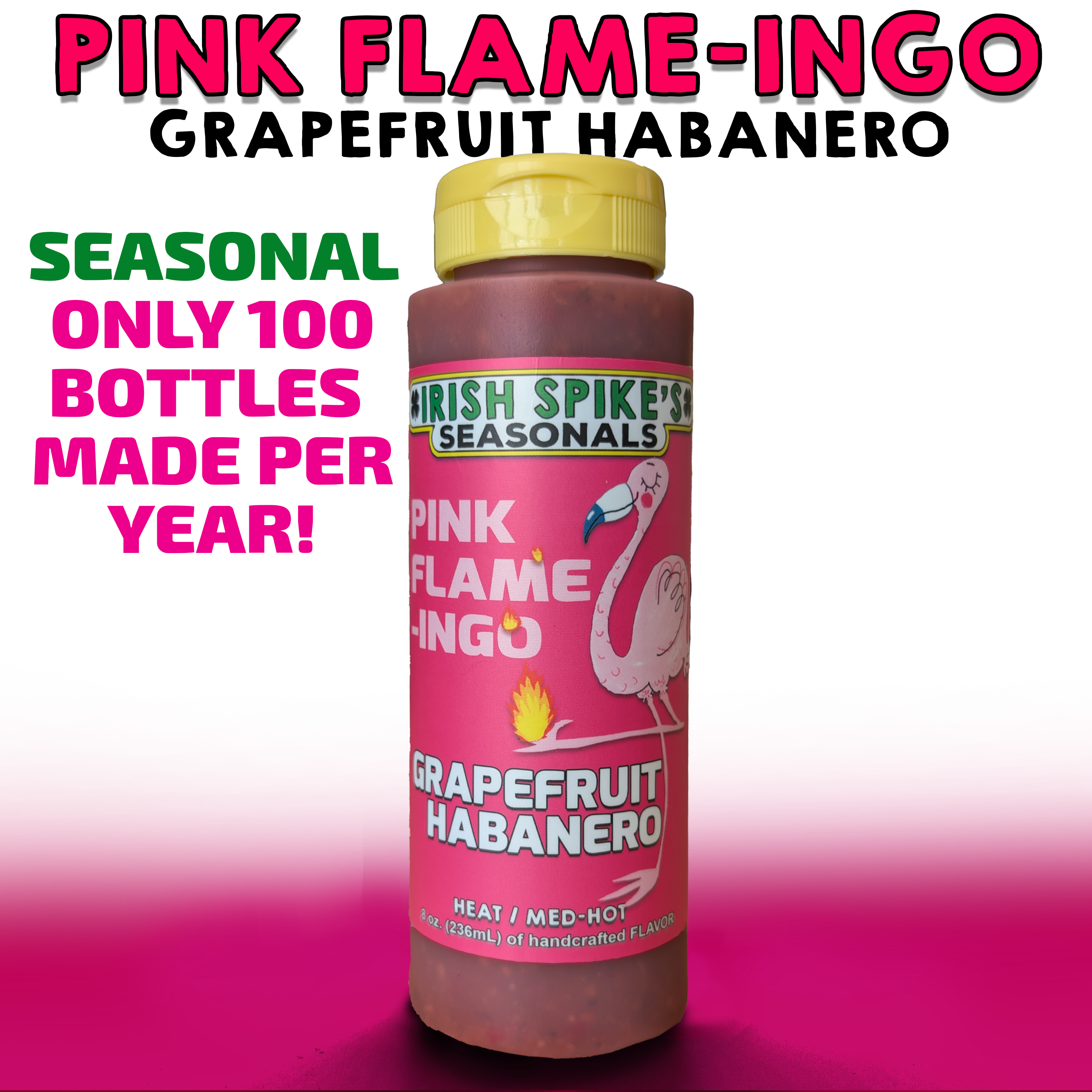 PINK FLAME-INGO Grapefruit Habanero